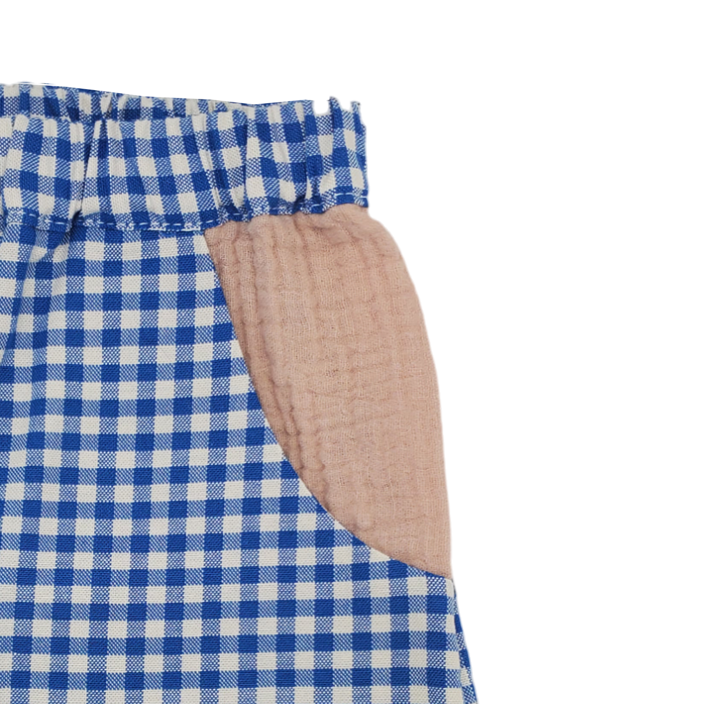 pantalon mixte à poches coupe confortable pratique vêtement enfant upcycling écoresponsable made in france