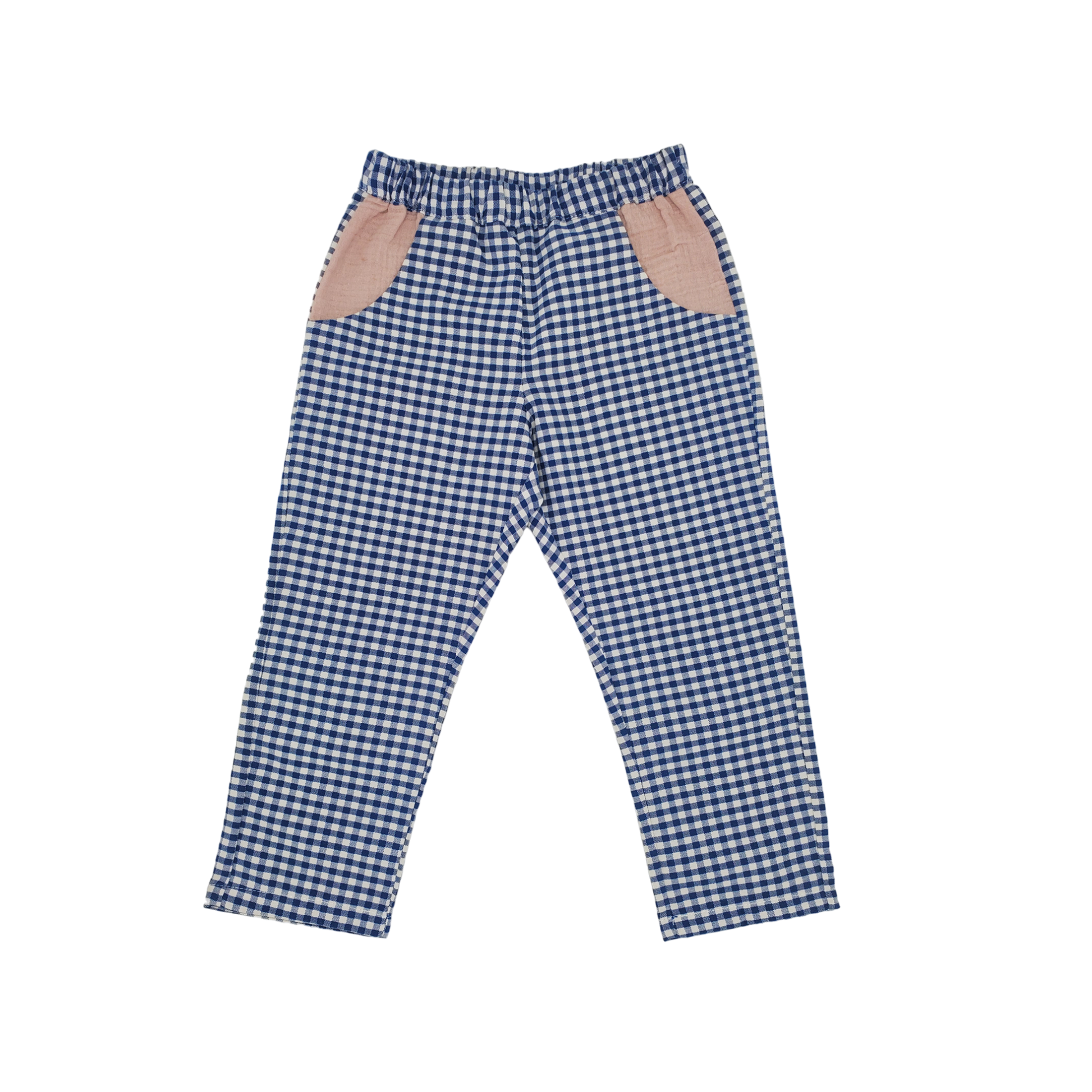 pantalon mixte à poches coupe confortable pratique vêtement enfant upcycling écoresponsable made in france