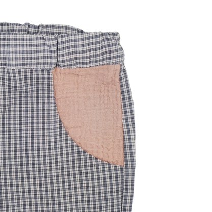 pantalon mixte à poches coupe confortable pratique vêtement enfant upcycling écoresponsable made in france