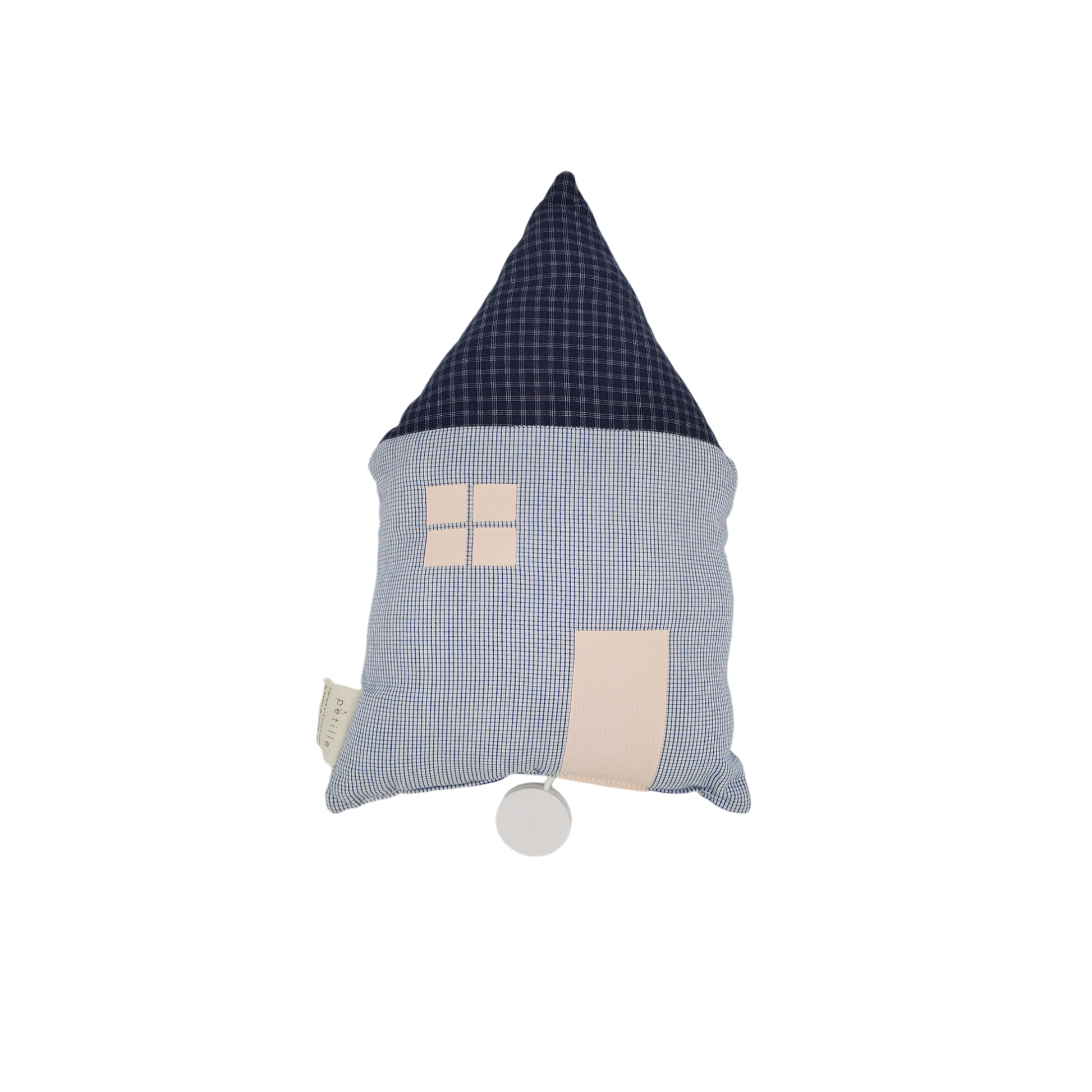 maison coussin musical upcycling enfant fabriqué en france cadeau de naissance ecoresponsable