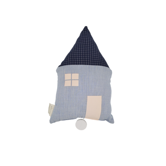 maison coussin musical upcycling enfant fabriqué en france cadeau de naissance ecoresponsable
